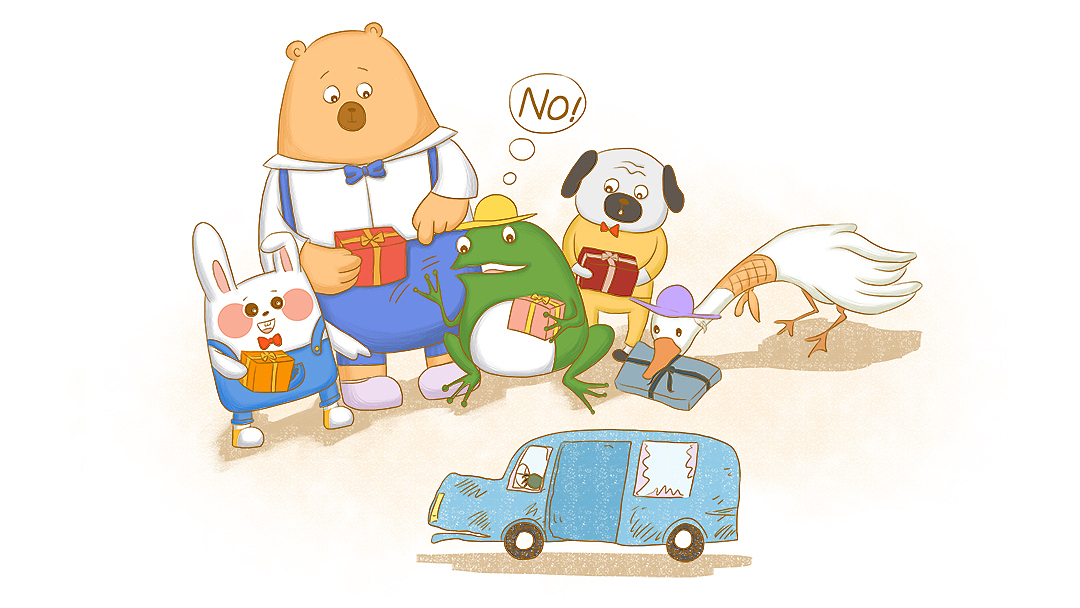 《老师的车子》儿童插画绘制（图ZMTU0NzgxODg0） - 儿童插画 - 站酷设计师卓小昕sweetheart原创素材 - 站酷ZCOOL