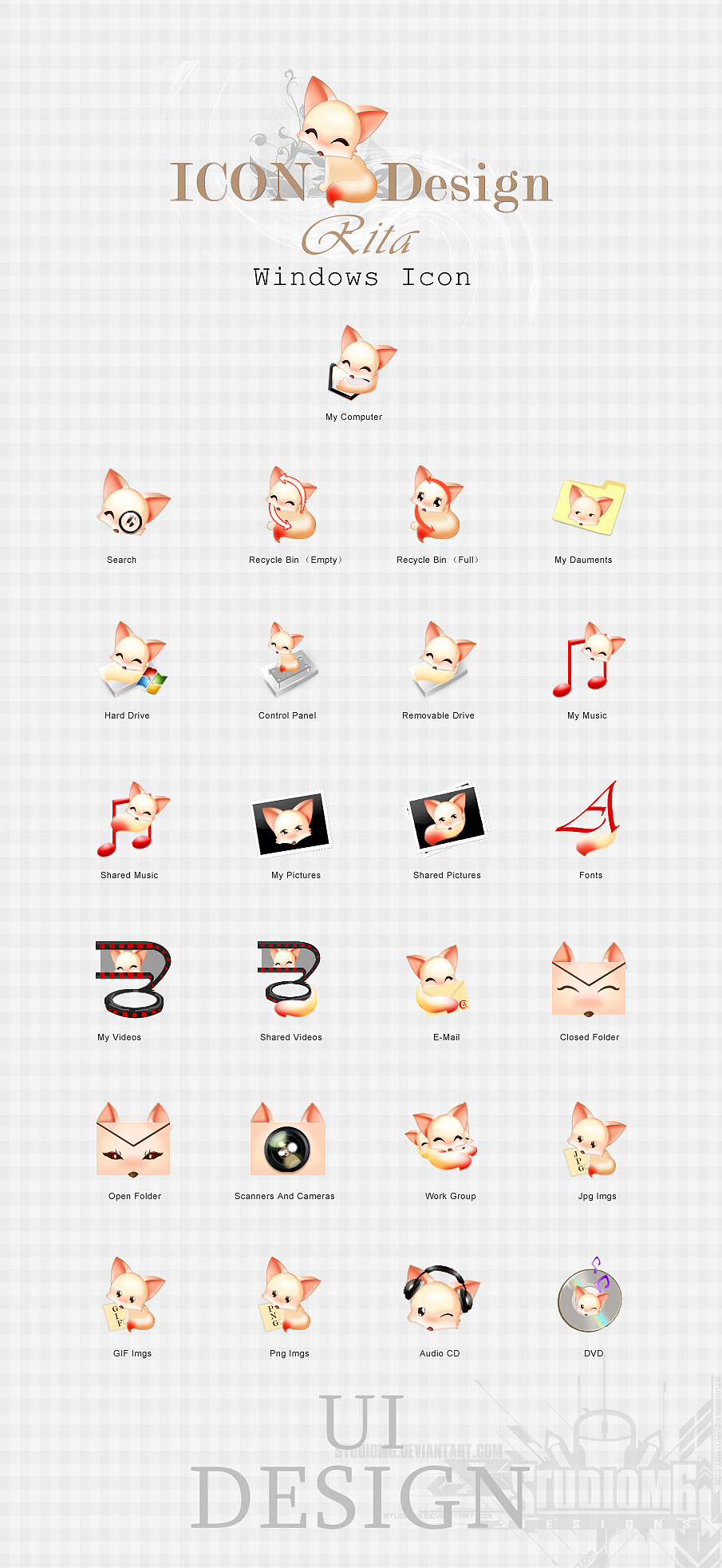 XP系统的手机图标（图ZMTExMDkxMjA=） - 图标 - 站酷设计师Rita__原创素材 - 站酷ZCOOL