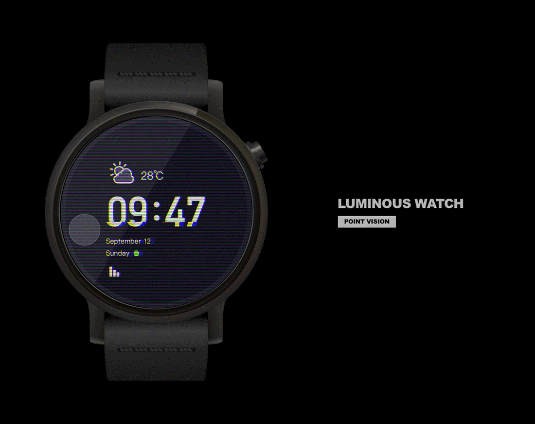 Luminous Watch-Point Vision概念创意交互（图ZMTI4MDcwNzIw） - APP界面 - 站酷设计师孔晨POINTVISION原创素材 - 站酷ZCOOL