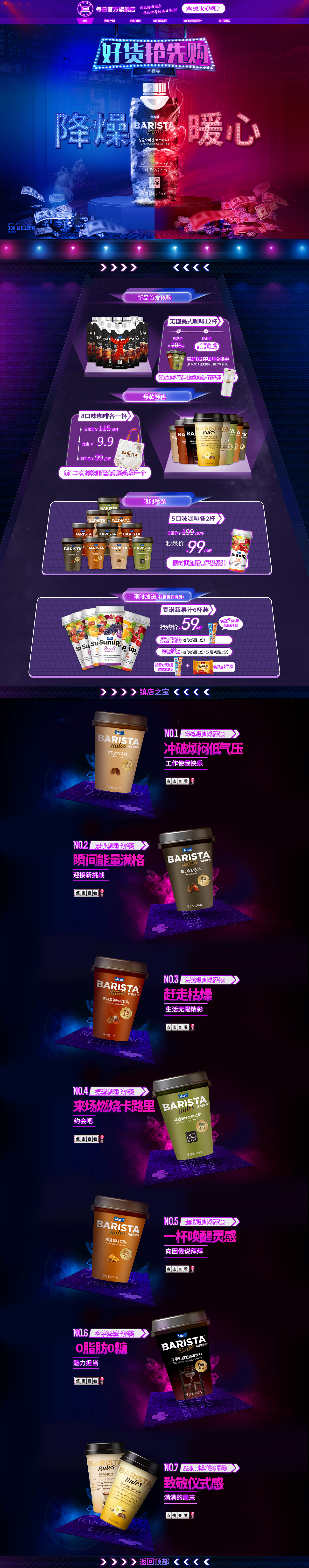 每日咖啡师双十一预售（图ZMjQ2MTE5OTUy） - 电商 - 站酷设计师阿伊的伊原创素材 - 站酷ZCOOL