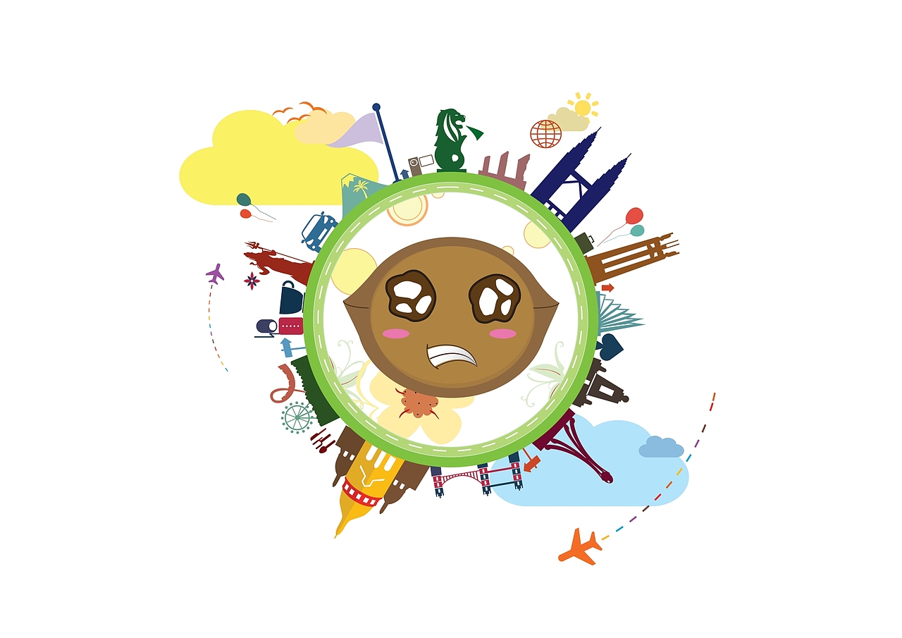 核桃包装平面设计——核游记