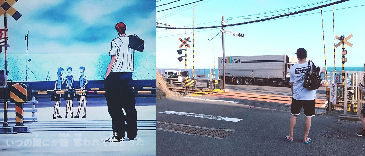 前些日子去镰仓的神奈川高中,追寻灌篮高手