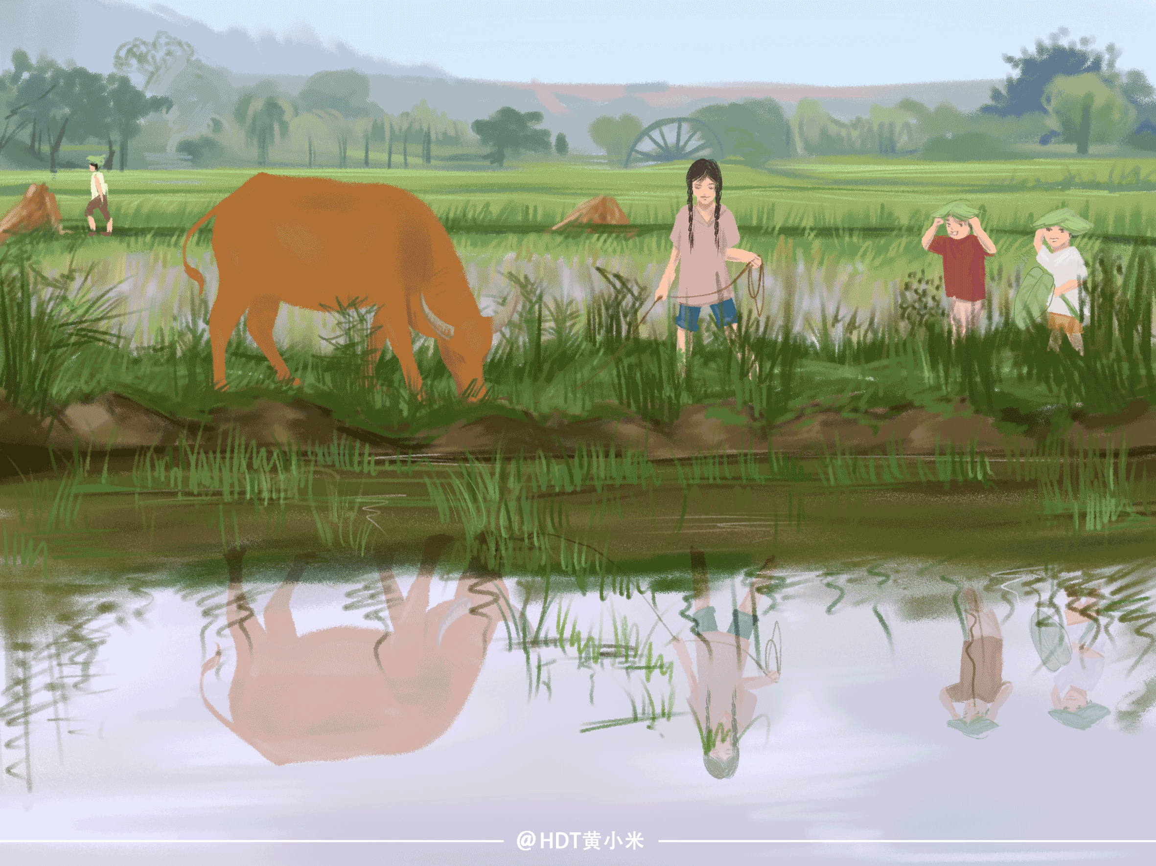 自学《风景插画》合集