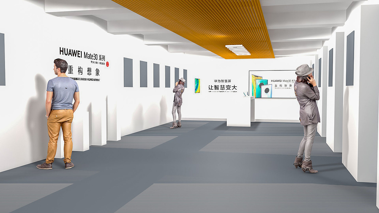 2019平遥国际摄影大赛华为Mate30展厅（图ZMTc4NDEyMDcy） - 展陈设计 - 站酷设计师逐甪原创素材 - 站酷ZCOOL