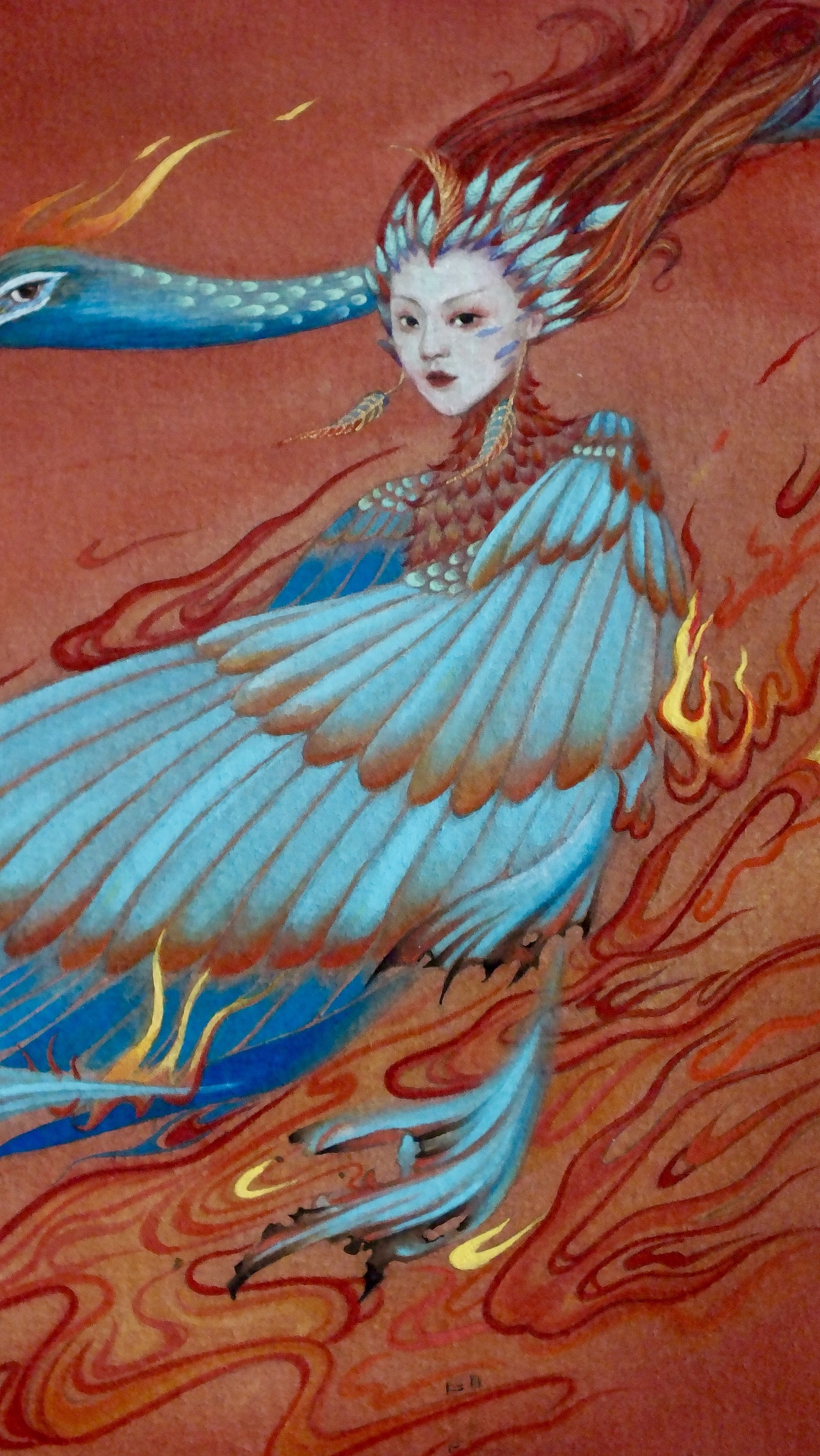 山海经系列之《毕方》