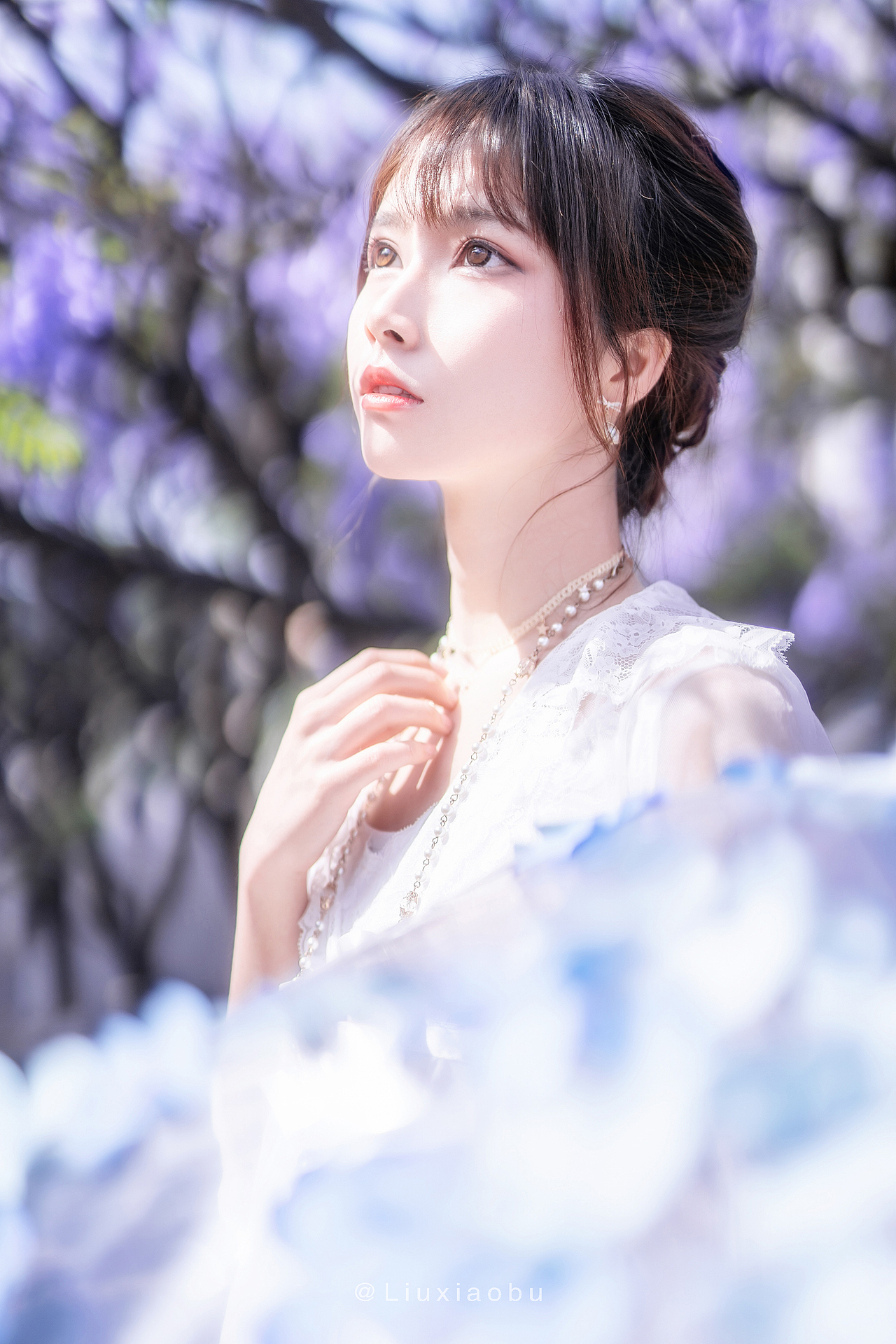 蓝花楹（图ZMTk1MDc4Mzg4） - 人像摄影 - 站酷设计师刘筱布原创素材 - 站酷ZCOOL