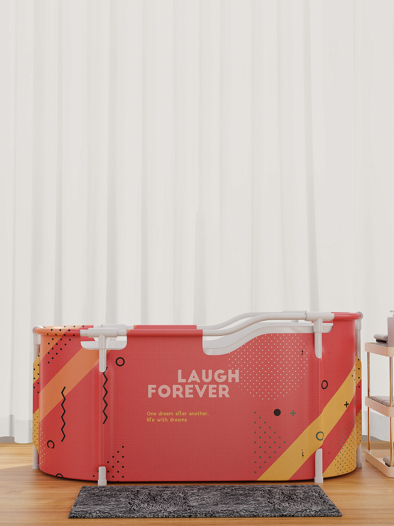 KeyShot浴室、收纳盒、厨具场景渲染