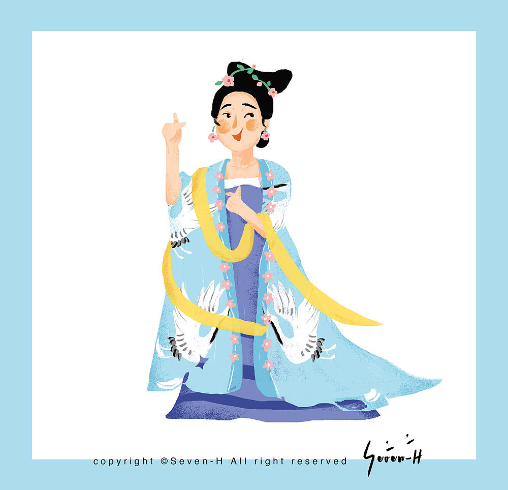 新东方诗词大赛H5 | 插画设计（图ZMTIxNzMxODMy） - 游戏/娱乐 - 站酷设计师sevenH原创素材 - 站酷ZCOOL