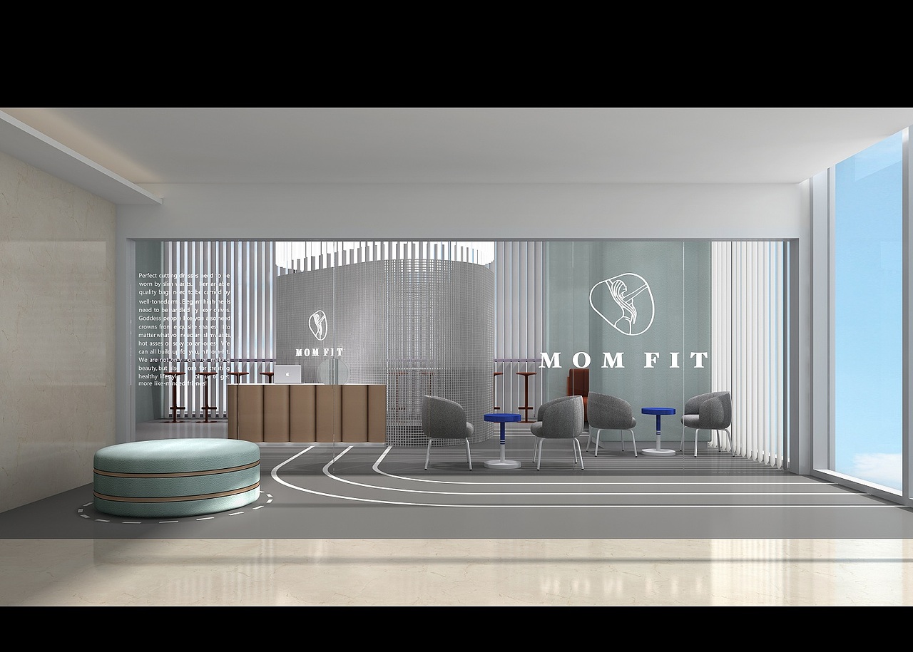 明烨天空-健身房效果图表现项目（图ZMTM3NTIxNzI4） - 家装设计 - 站酷设计师明烨天空小尹原创素材 - 站酷ZCOOL