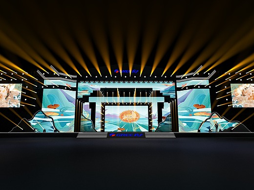 鹦鹉剧场舞美概念设计