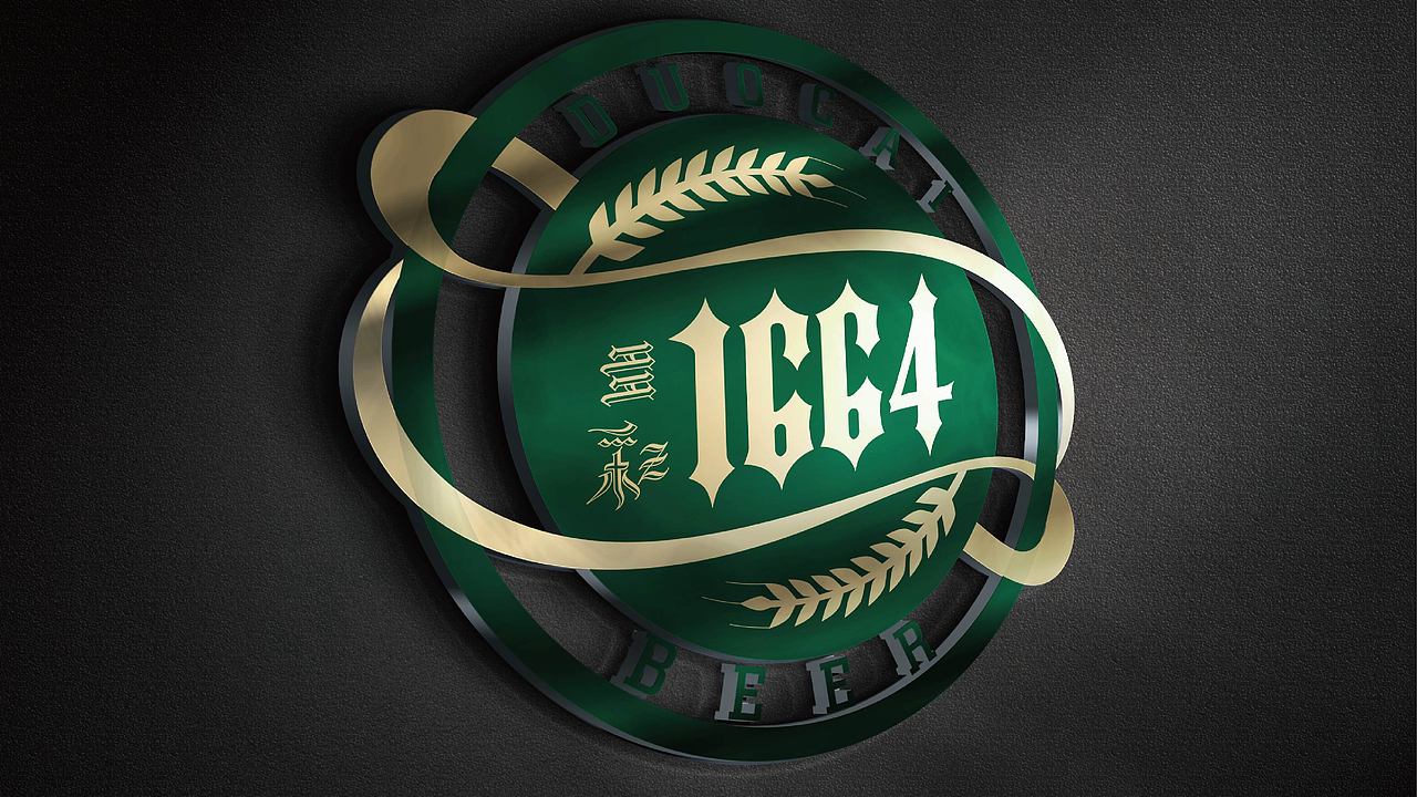 多彩1664logo设计（图ZMTEzMzAwMjY0） - Logo - 站酷设计师知设猩品牌张元川原创素材 - 站酷ZCOOL