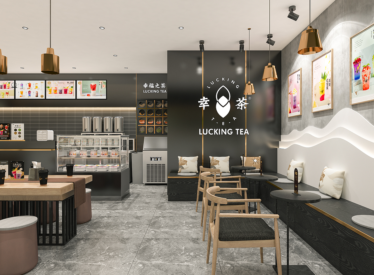 幸茶-餐饮空调设计（图ZMjcwNTg4NTc2） - 酒店餐饮设计 - 站酷设计师白洞设计原创素材 - 站酷ZCOOL
