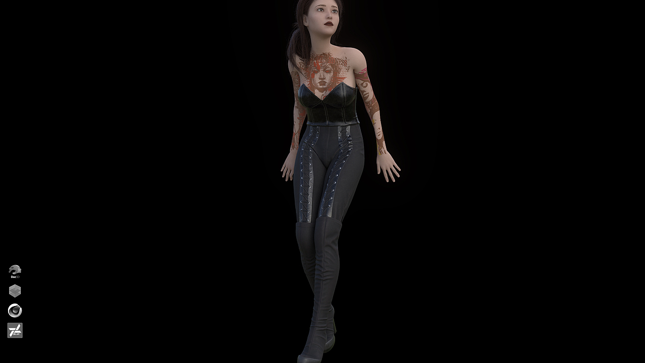 C4D Redshift 角色渲染合集01