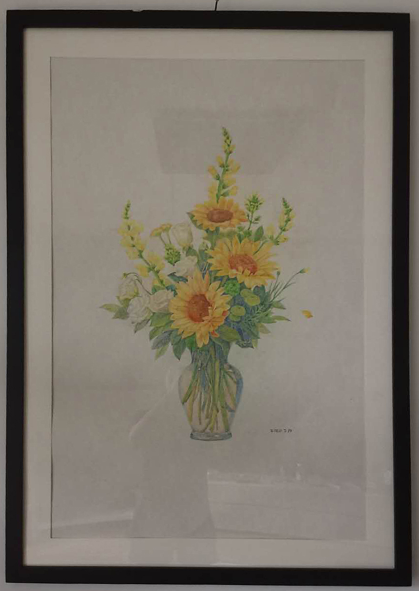 彩铅向日葵（图ZMjE4MTM4ODA0） - 创作习作 - 站酷设计师邀月言诗原创素材 - 站酷ZCOOL