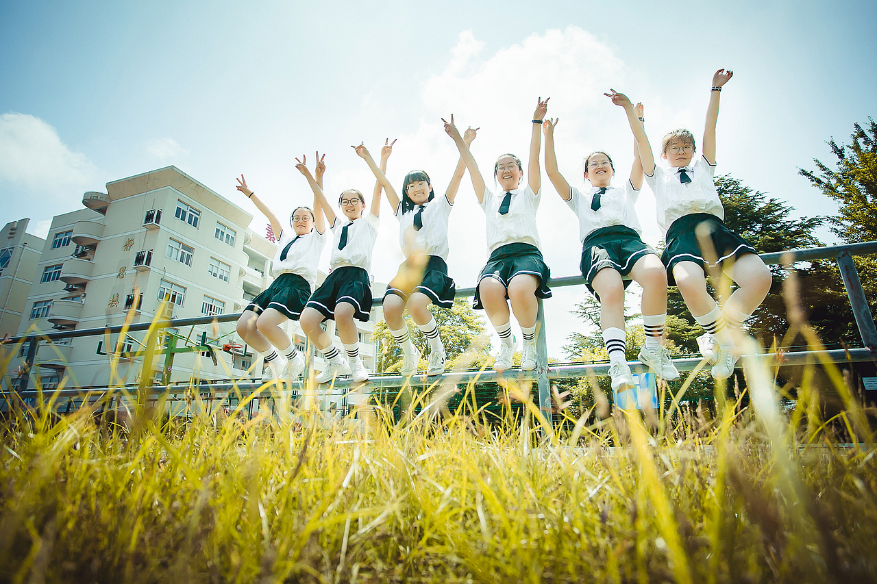 佛山大中小学校毕业照拍摄、毕业照航拍、幼儿园毕业照