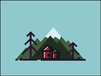 ae练习-林中小屋