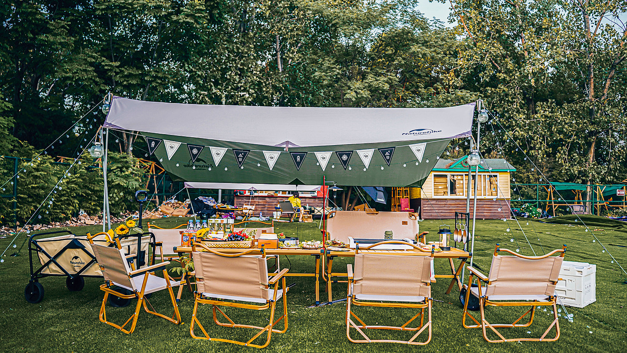 南京绿博园左岸花海露营