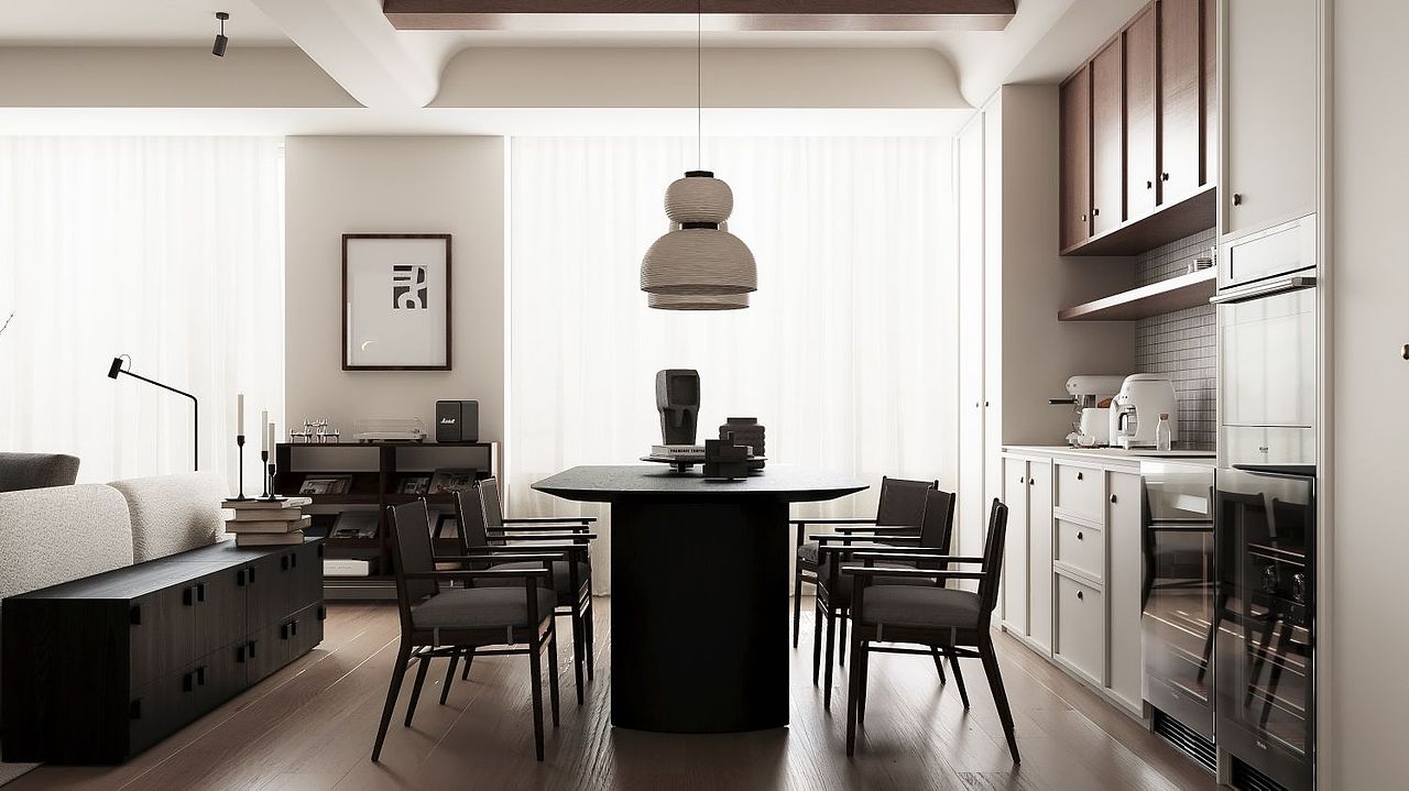 年前项目，两套不太一样北欧中古风（图ZMzI5MTk2NTM2） - 家装设计 - 站酷设计师壬一建筑设计原创素材 - 站酷ZCOOL