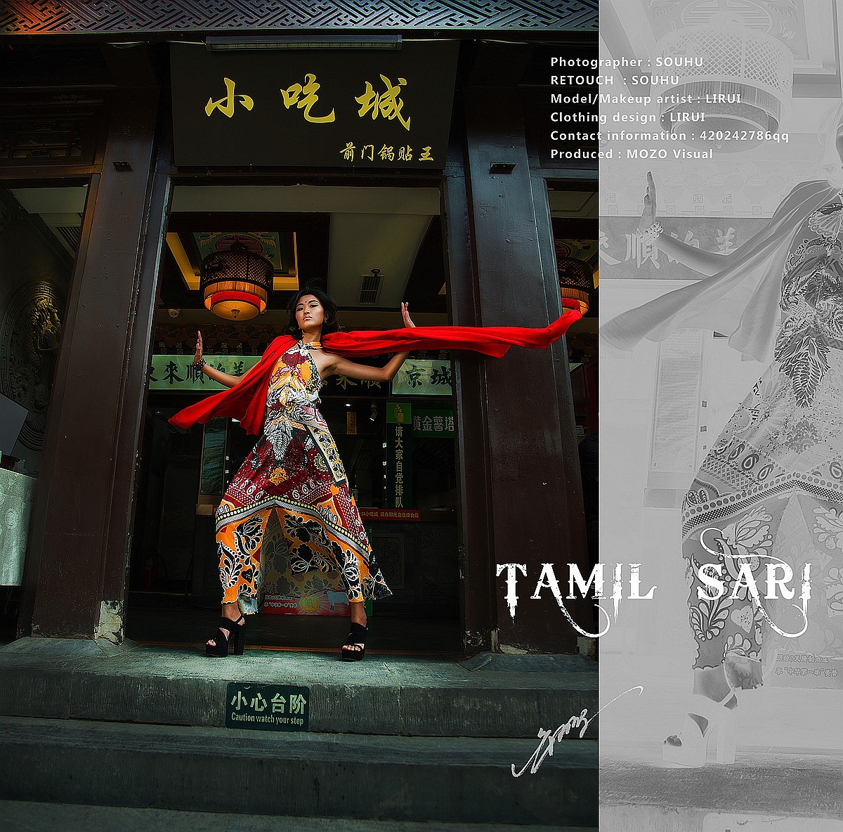 TAMIL SARI ---- 【搜虎作品】（图ZMjg2MTIwNzI=） - 休闲/流行服饰 - 站酷设计师搜虎原创素材 - 站酷ZCOOL