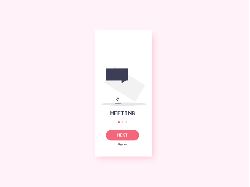引导页小动效:情感App