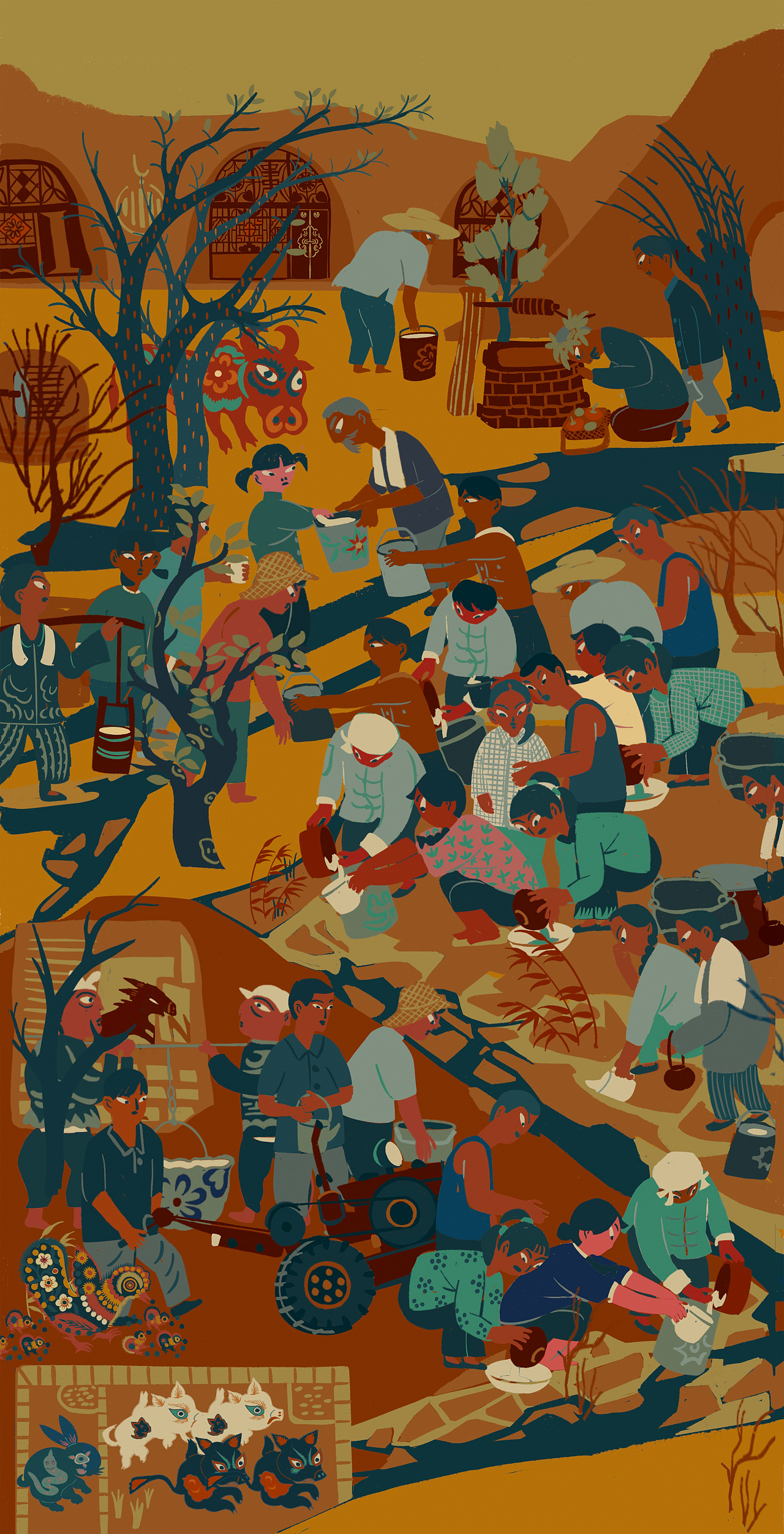 《平凡的世界》小说插图