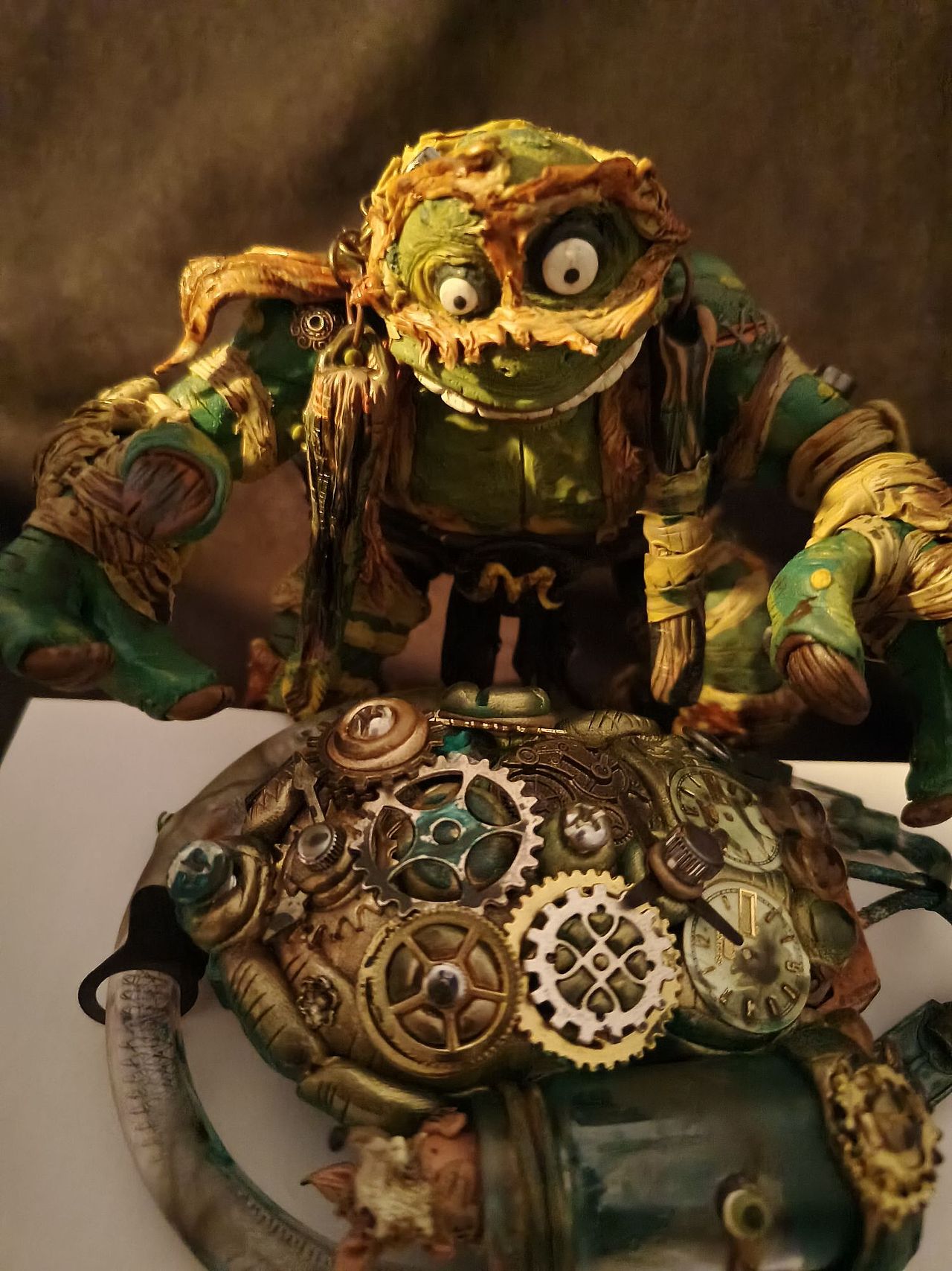 米开朗基罗和鸭嘴神兽