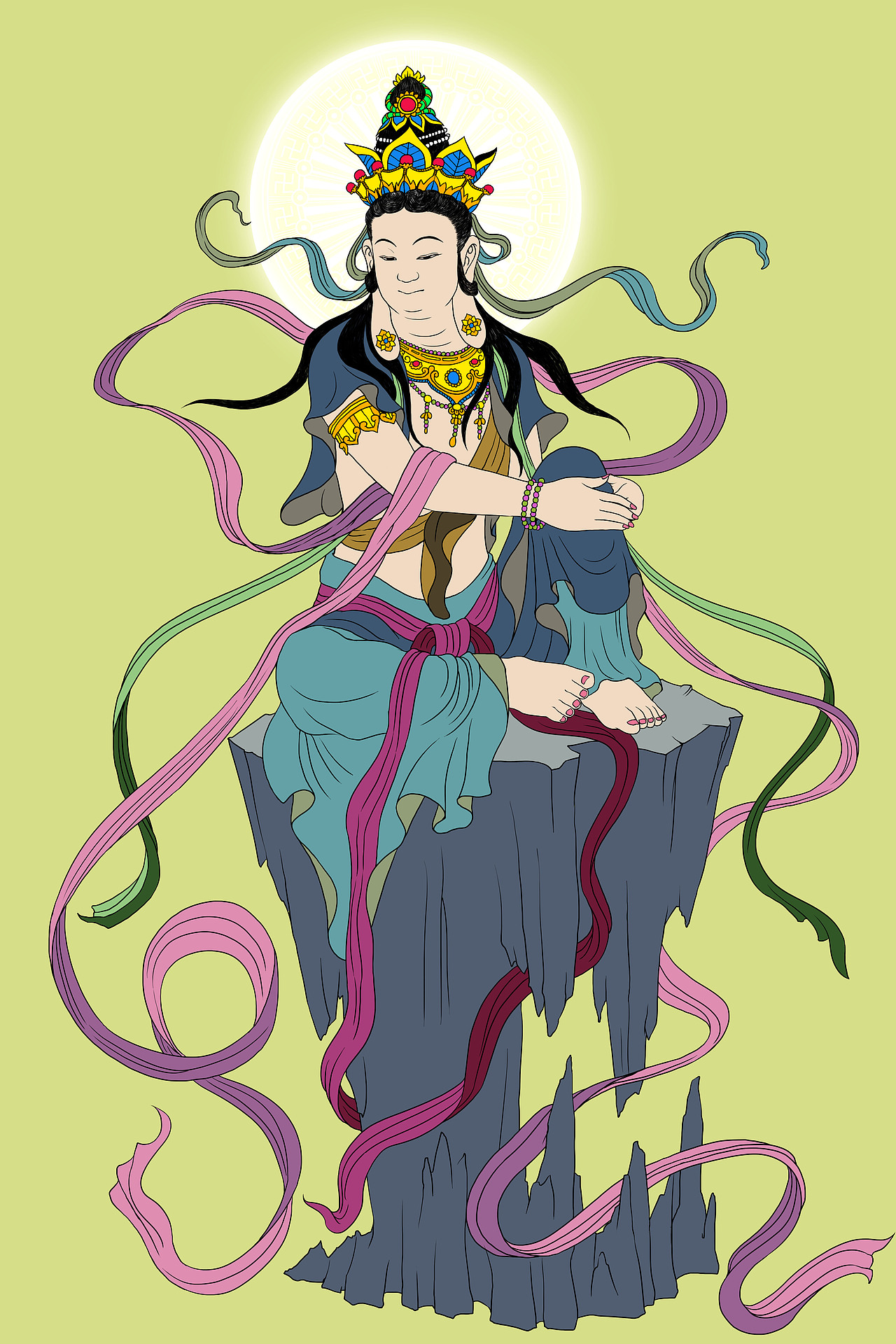 三十三观音阿耨观音