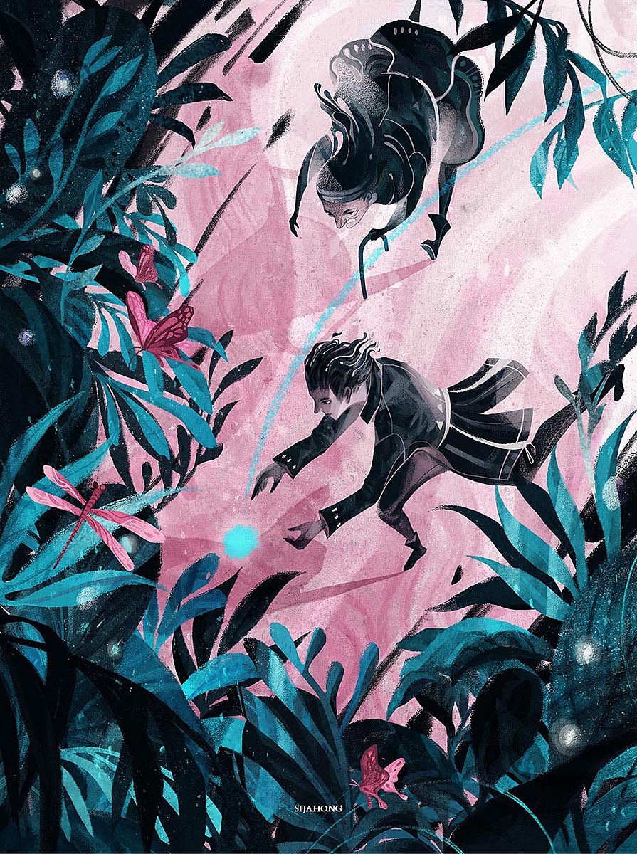 Howl's Moving Castle哈尔的移动城堡（图ZMTYzMDQzOTEy） - 商业插画 - 站酷设计师SijaHong六厘原创素材 - 站酷ZCOOL