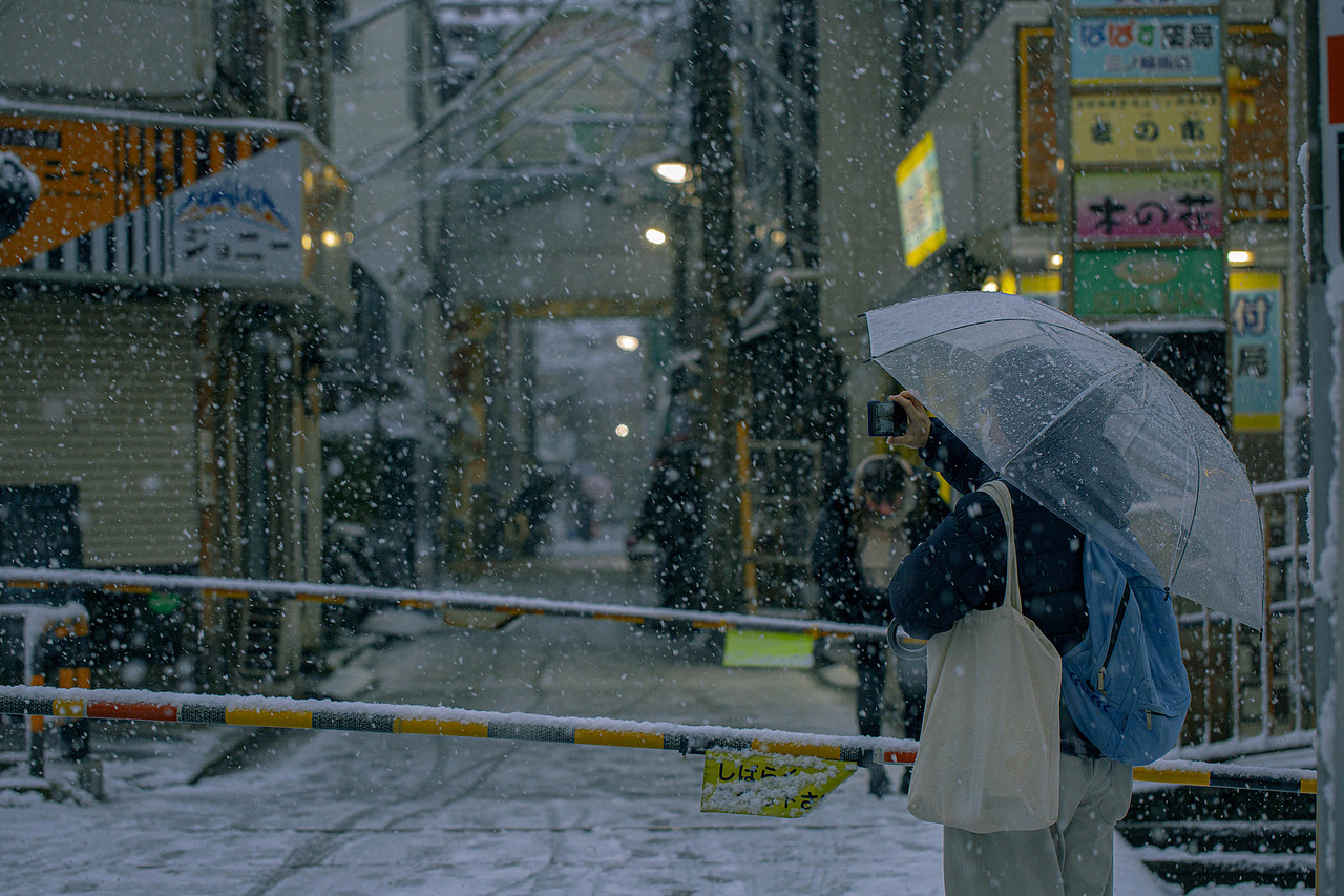 风居住的街道-东京初雪（图ZMjg0NjQzMzU2） - 人文/纪实摄影 - 站酷设计师阳光呀阳光你别走原创素材 - 站酷ZCOOL