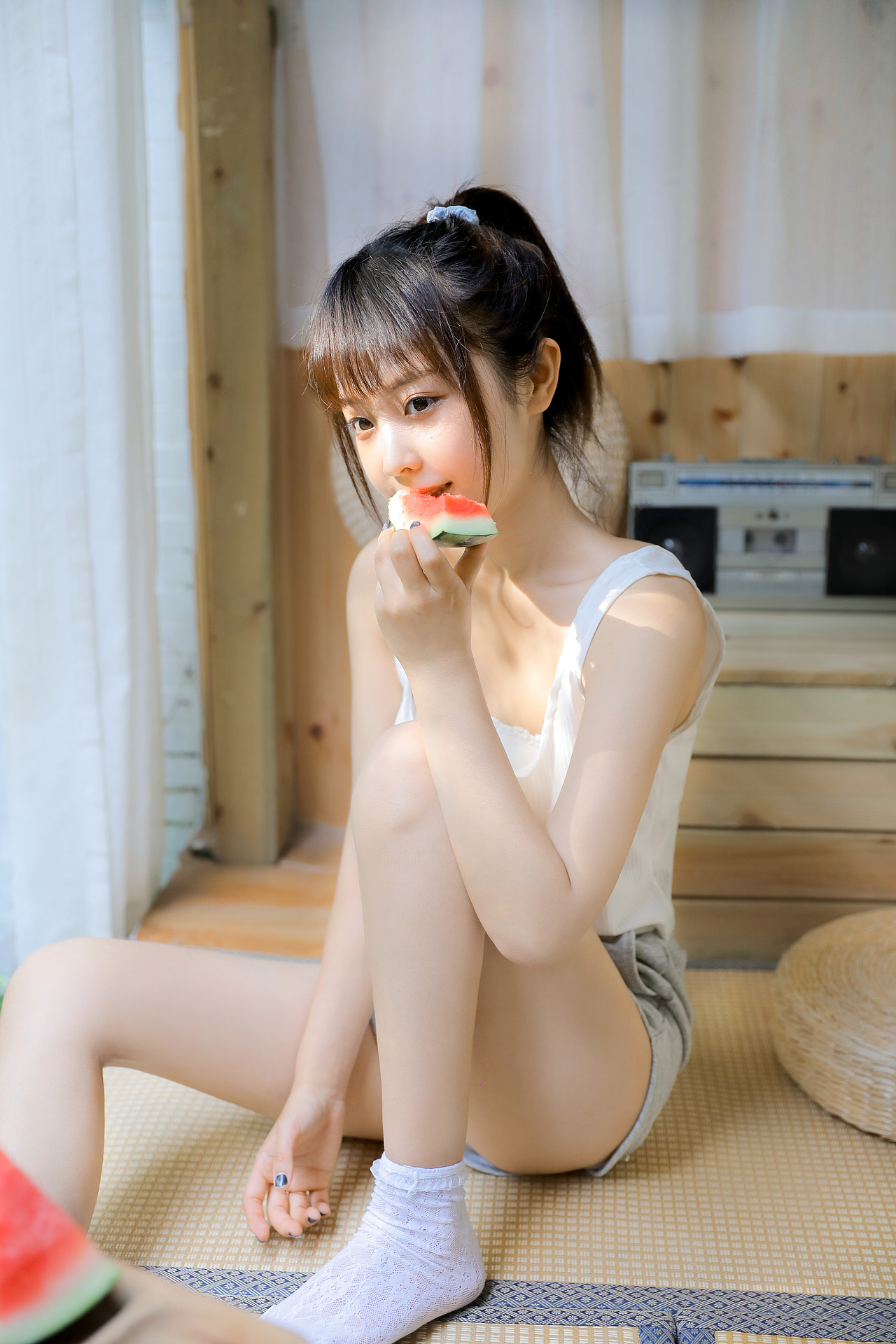 夏日🍉（图ZMjEyMTU3Mzcy） - 人像摄影 - 站酷设计师天罗同学原创素材 - 站酷ZCOOL