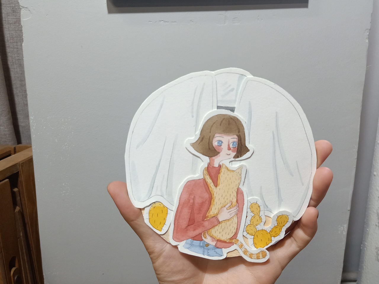 画我家猫咪的故事系列的部分作品（图ZMTg4MjQ1NDky） - 艺术插画 - 站酷设计师奶盖牛奶不打架原创素材 - 站酷ZCOOL