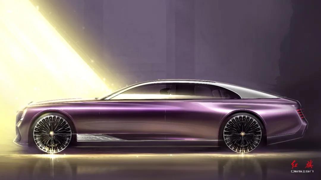 多图欣赏 | 2021上海车展,红旗两款概念车震撼发布