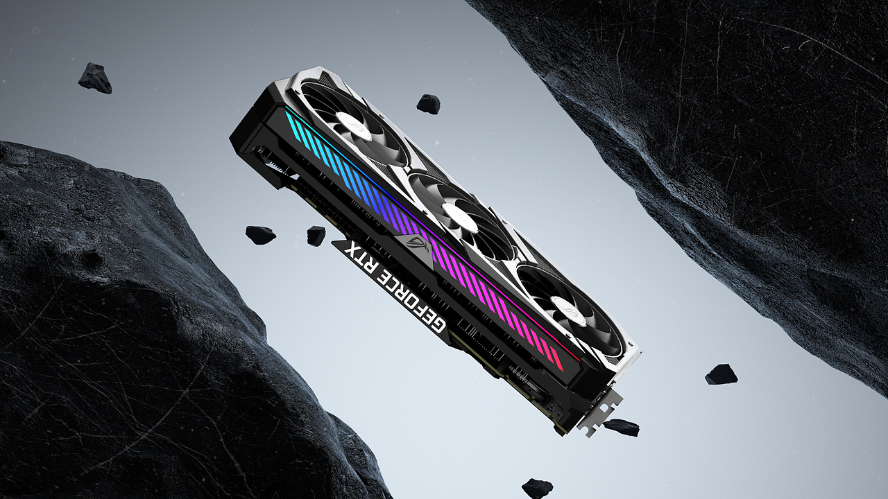 ROG 3090 显卡动画（图ZMjk5ODgwODQ0） - 产品 - 站酷设计师风有约原创素材 - 站酷ZCOOL