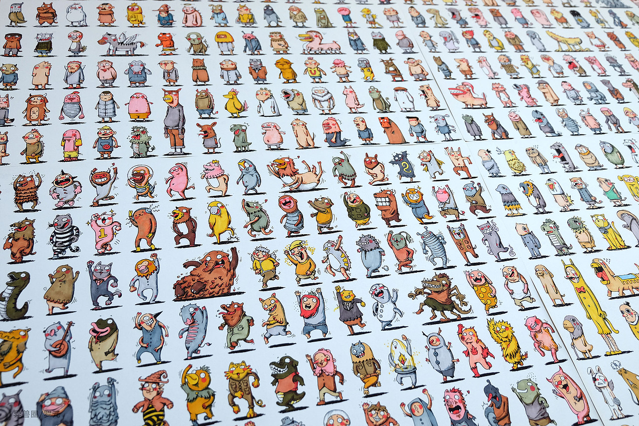 【异兽圈】400个情绪化小人（图ZNjAwODE2OTY=） - 创作习作 - 站酷设计师罗元元元原创素材 - 站酷ZCOOL