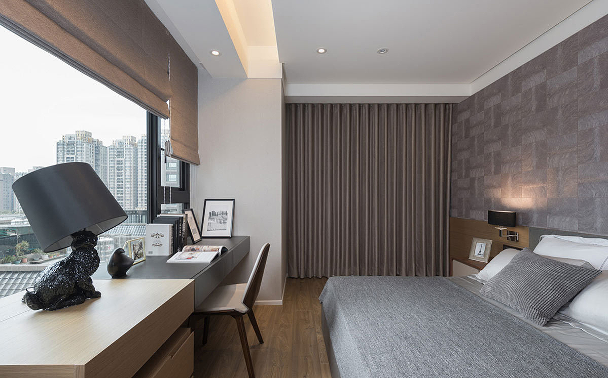 惬意的山景大平层豪宅设计 坐享南山好风景