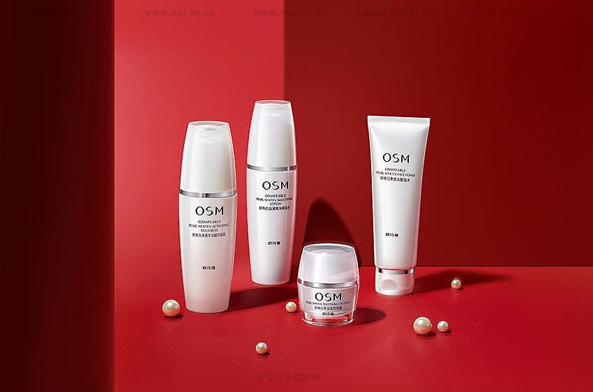 欧诗漫 OSM--化妆品静物场景KV拍摄精修图（图ZMjA0MTkxMjU2） - 产品摄影 - 站酷设计师木鸣摄影修图原创素材 - 站酷ZCOOL