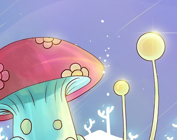 星星点亮我们的小小世界（图ZMjYyNzc5Mg==） - 商业插画 - 站酷设计师蜡人漫画原创素材 - 站酷ZCOOL