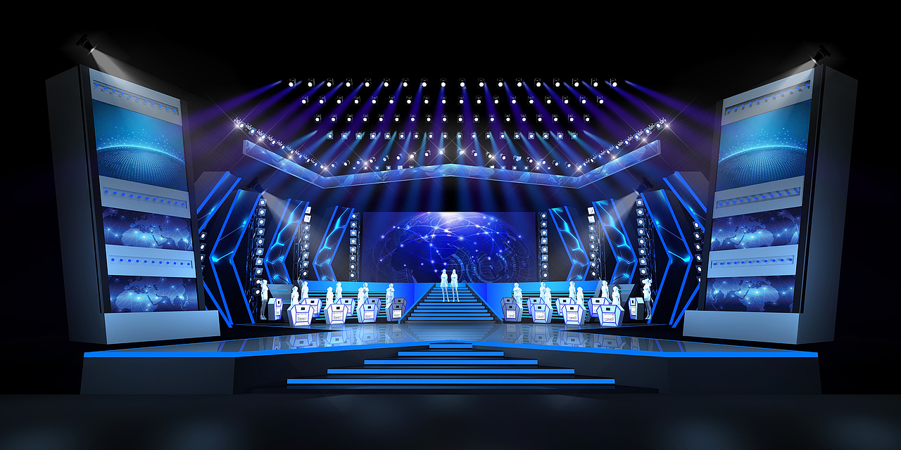 退役军人晚会舞美设计