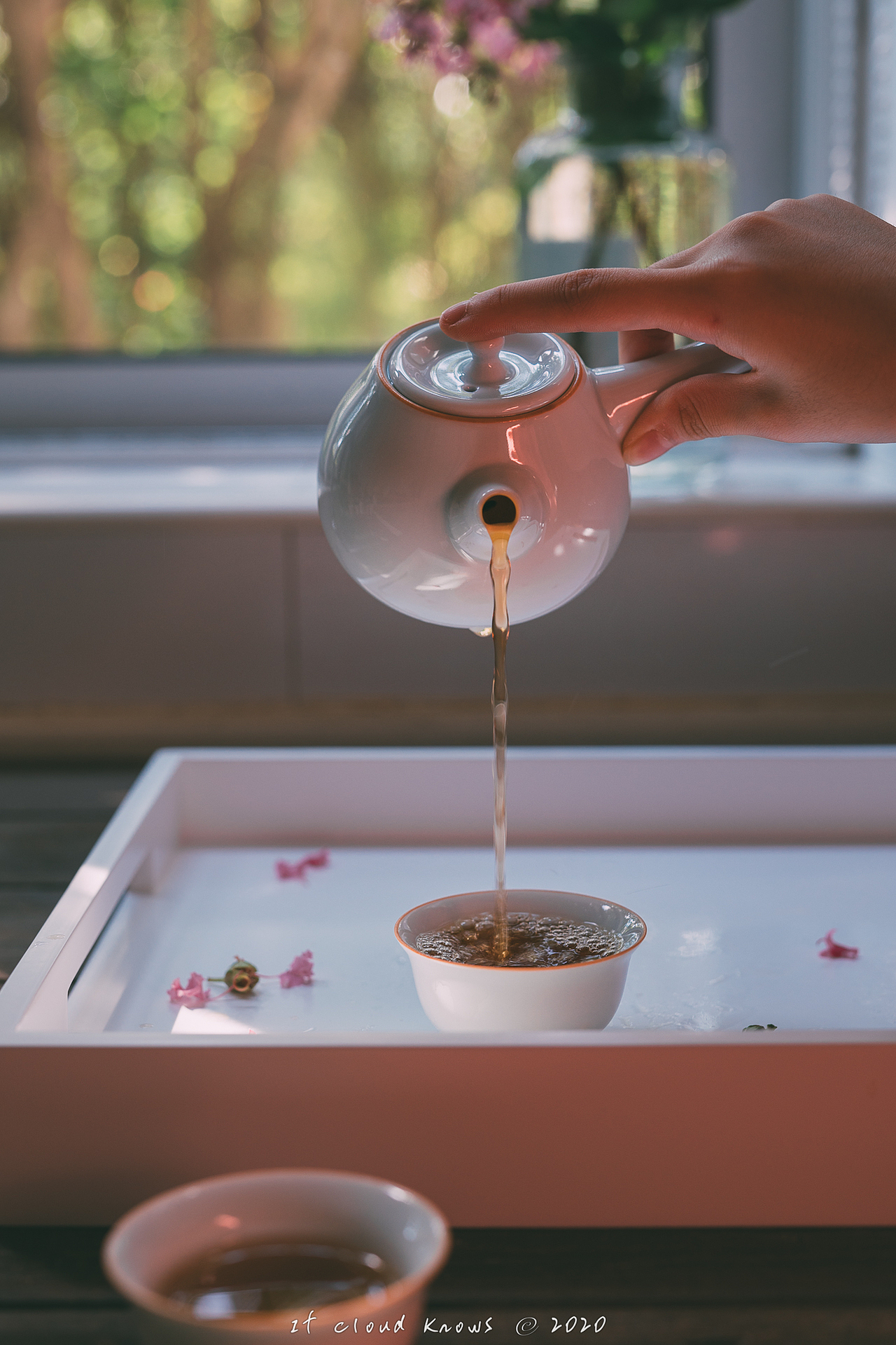 一组静物茶具拍摄