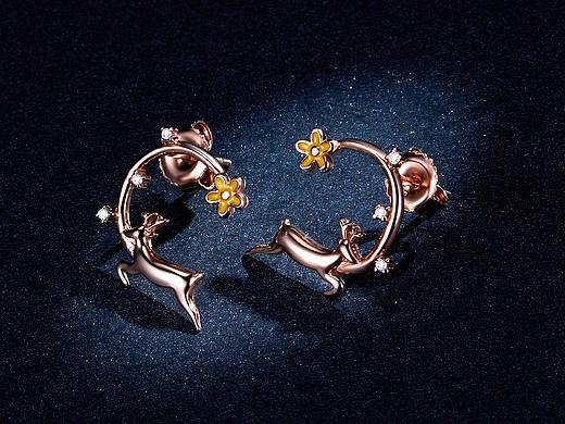 珠宝摄影，场景