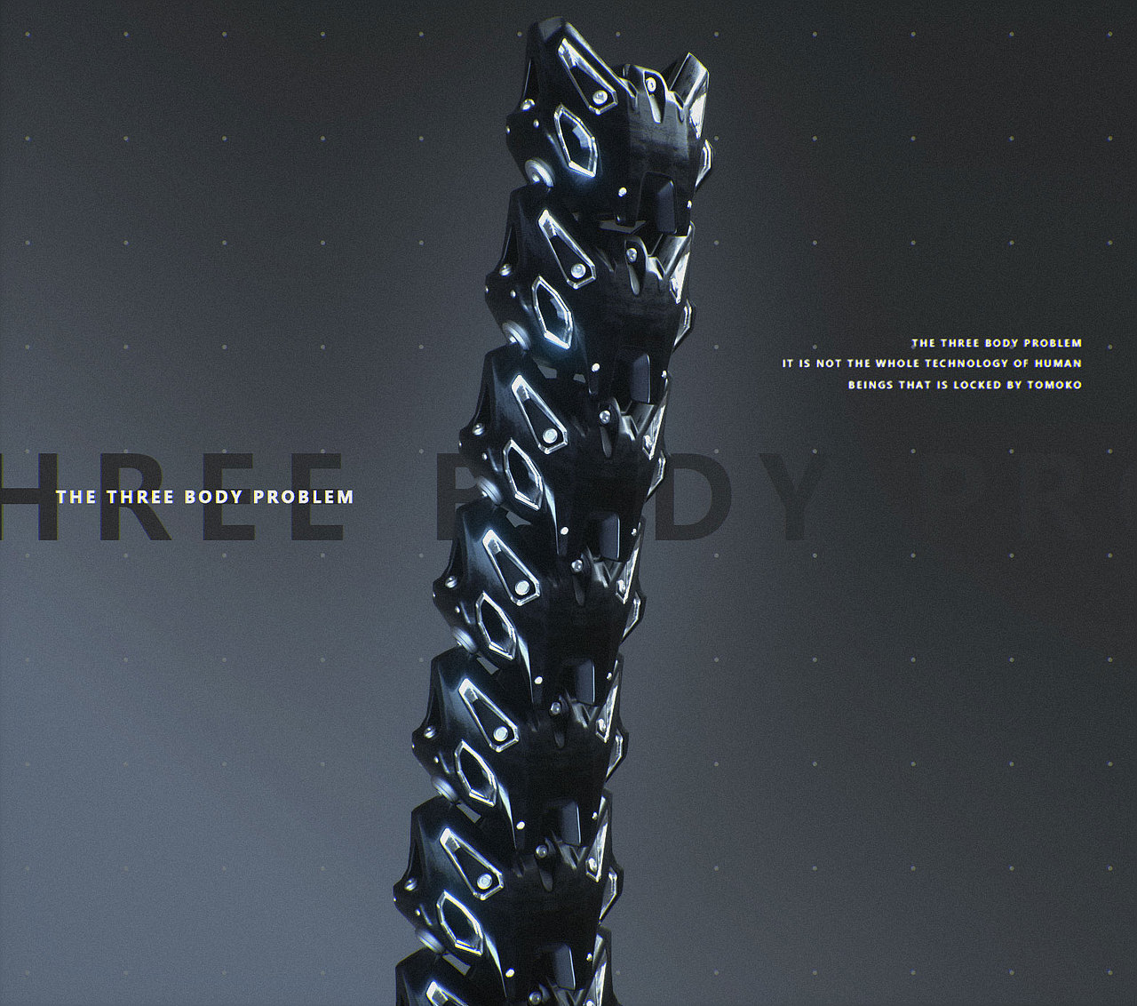 ● 三体艺术插画集-人形智子（图ZMTYwMTc4ODY4） - 商业插画 - 站酷设计师_MV8_原创素材 - 站酷ZCOOL