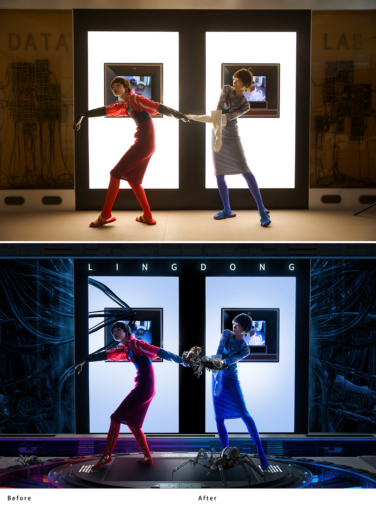 2021年下半年修图对比图合集-灵动修图