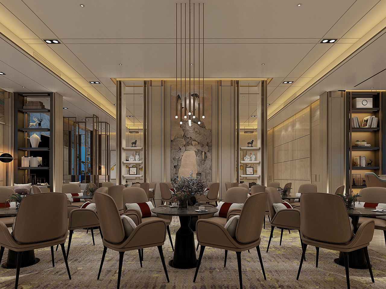 玖壹设计-现代轻奢销售中心