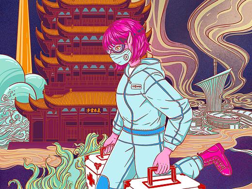 白衣天使—武汉加油