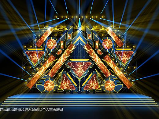 2020嘉年华音乐会音乐节舞美设计（临摹作品仅供学习）