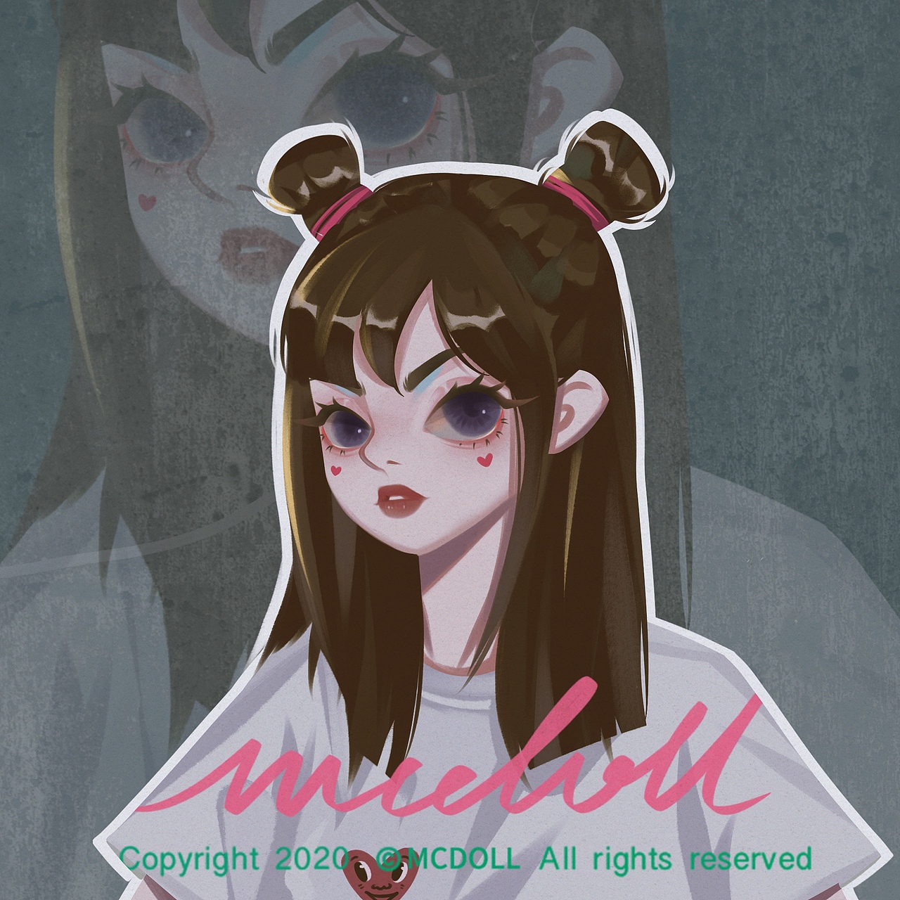 人设练习和插画委托（图ZMTk5MDM3MzA0） - 商业插画 - 站酷设计师mcdoll_麦兜原创素材 - 站酷ZCOOL