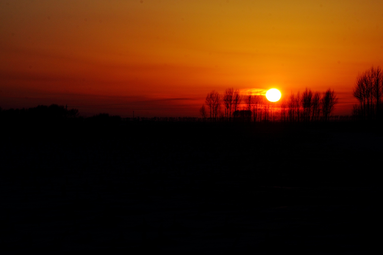 家乡的日落（图ZMjUwNjE3MjA=） - 风光摄影 - 站酷设计师明贺原创素材 - 站酷ZCOOL