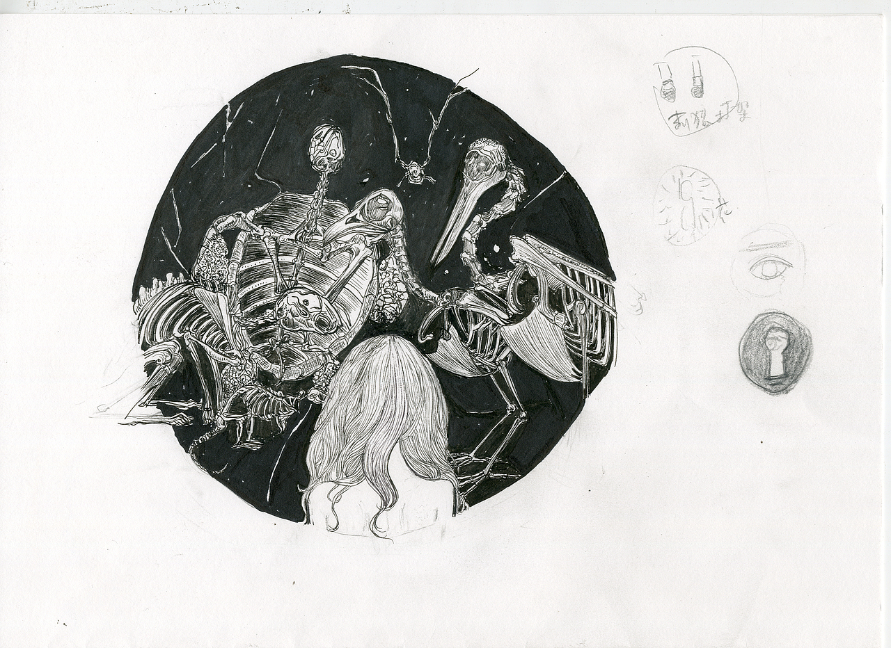 《一场核心式赛跑》手稿