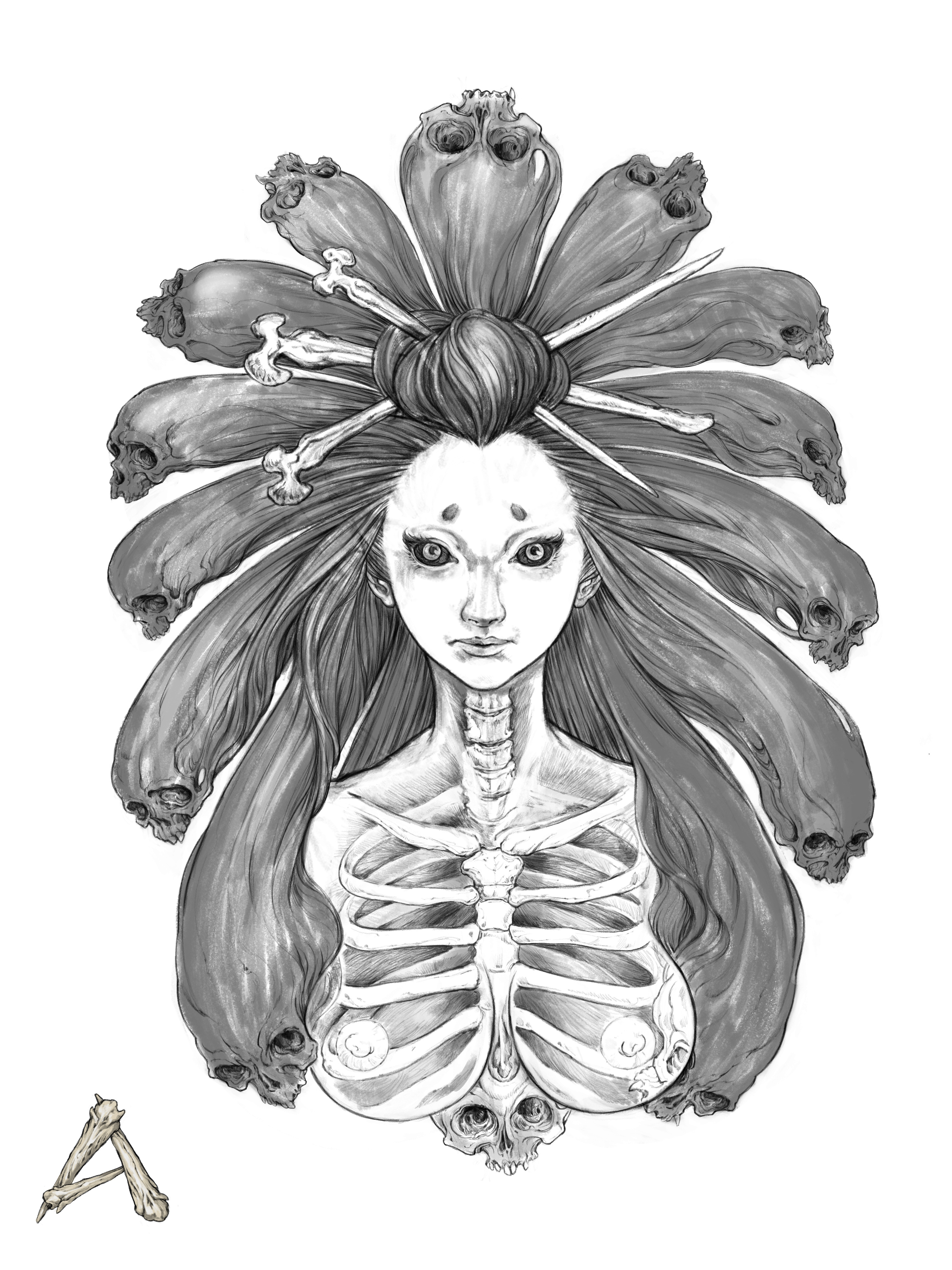 百鬼夜行军系列 骨女