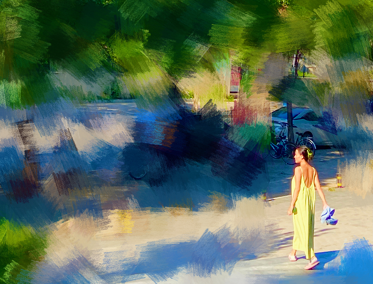 刘勇良画意摄影：脚步